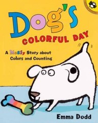 Dog’s Colorful Day: A Messy Story About Colors and Counting (Picture P – GOOD