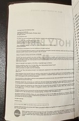 NIV Super Giant Print Reference Bible 2011 Brown Leathersoft 16.5pt Font – EUC