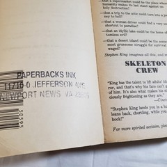 Stephen King Books. Skeleton Crew. Drawing Of The Three. The Waste Lands. 1408 +