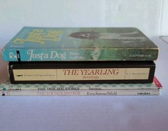Lot of 4 Vintage Animal Chapter Books / Short Stories -The Yearling – Just a Dog