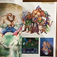 Breath Of Fire Official Complete Works Art Book Capcom Illustration