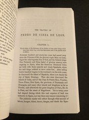 Peru History : The Travels of Pedro de Cieza de Léon / BG