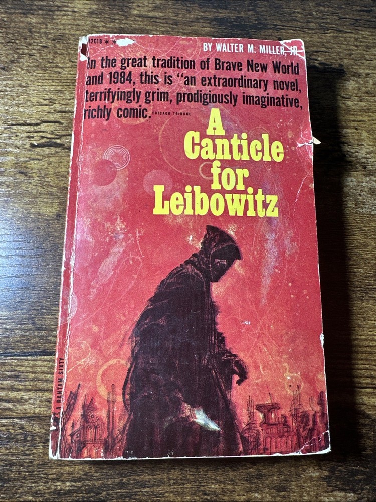 A Canticle for Leibowitz Walter M. Miller Jr. Bantam Paperback 1961 3rd Printing