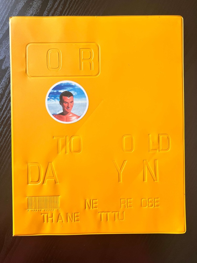 David Byrne 1998 Your Action World Book COMPLETE + CD + Provenance Postcard Rare