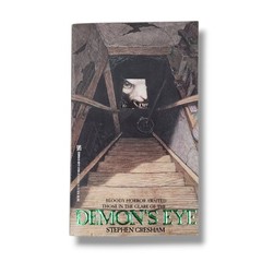 Demons Eye by Stephen Gresham 1980s Bloody Horror Paperback Book Nightmare Scary