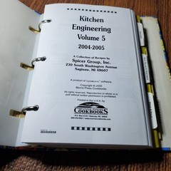 Kitchen Engineering Volume 5 2004-2005 Spicer Group Cookbook Morris Press