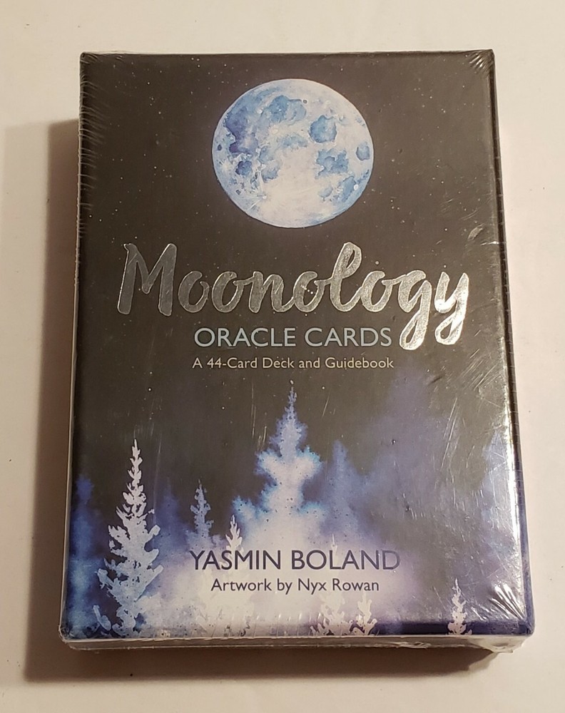 Moonology Oracle Cards – 44-Card Deck & Guidebook – Yasmin Boland Astronomy -NEW