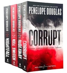 Devil’s Night Series By Penelope Douglas 4 Books Collection Set – Fiction – PB