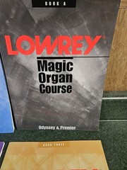 Lowrey Magic Organ Course 4 Songbooks Instructional as shown