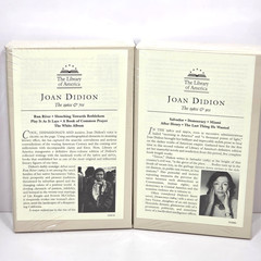 SEALED Joan Didion 1960s and 70s 1980s and 90s Library of America 325 and 341