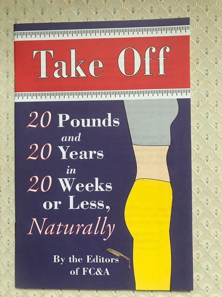 GR 54 „Take Off 20 Pounds & 20 Years in 20 Weeks or Less Naturally” (1995, Paper