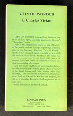 City Of Wonder – Caesar Dies – Centaur Press Time Lost Series Paperback Lot of 2