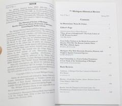 The Michigan Historical Review Lot of 7 Paperback Books 2010-2018