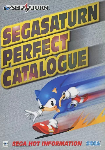 SEGA Saturn Promotional Game Book Perfect Catalogue 88 Pages from Japan