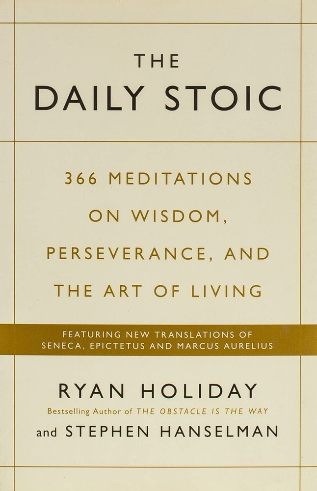 The Daily Stoic : 366 Meditations on Wisdom, Perse…. By Ryan Holiday USA STOCK