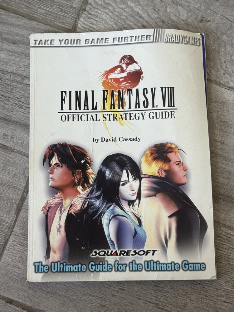 🌟 Final Fantasy VIII Official Strategy Guide (Video Game Books) – Paperback