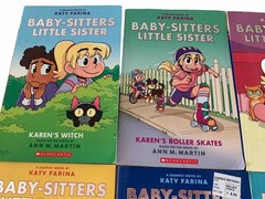 The Baby Sitters Club Little Sisters Books Lot #1-7 + 9 Graphic Novel Paperbacks