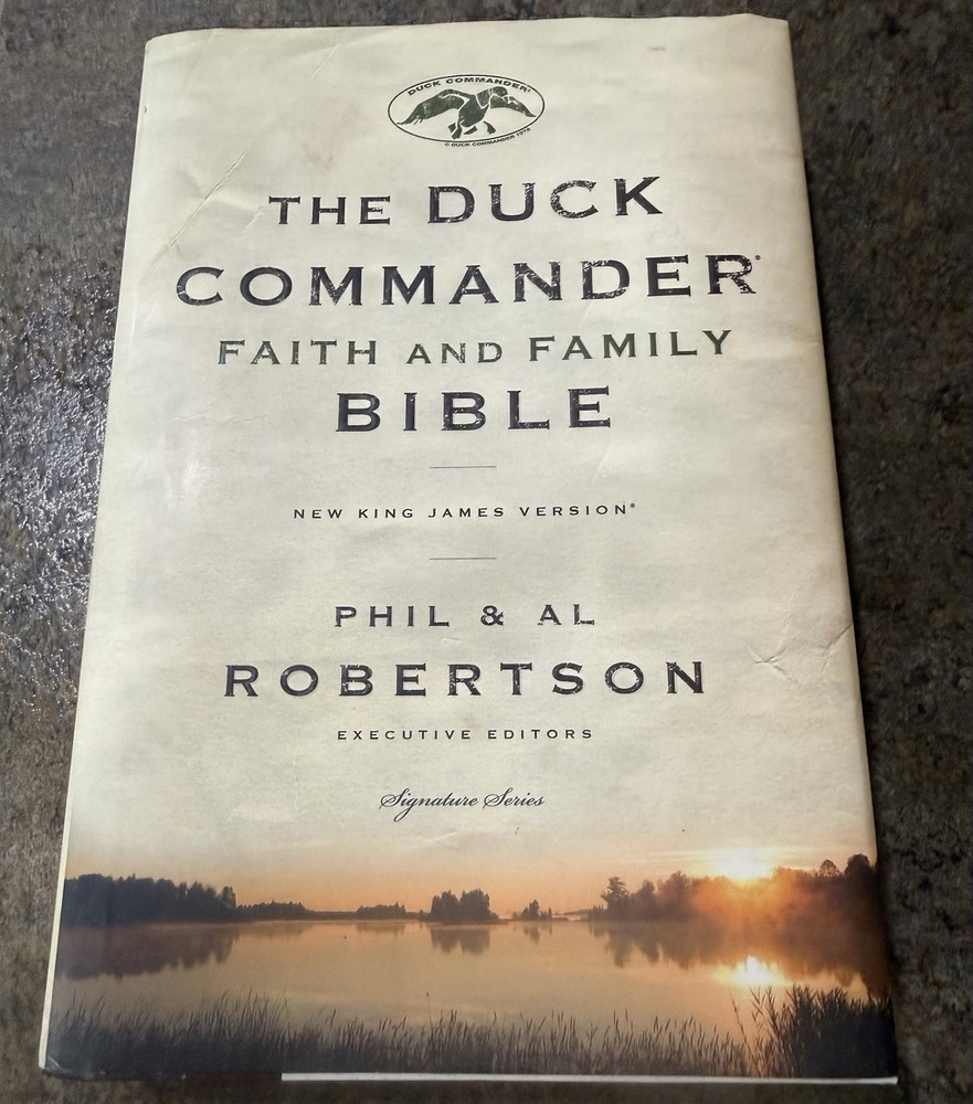 The Duck Commander Faith and Family Bible: New King James Version Signature RARE