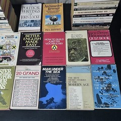 HUGE Book Lot of 51 Vintage Mixed Paperback Books