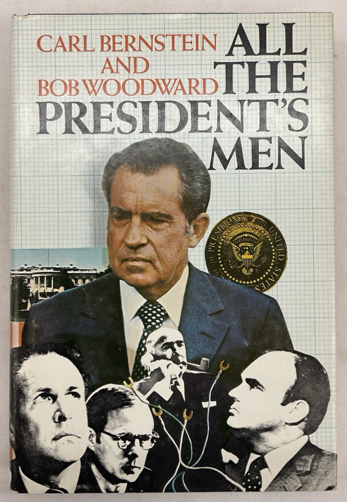 All the President’s Men by Woodward & Bernstein (1974) 1st Edition 1st Printing