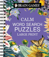 Brain Games – Calm: Word Search – Large Print (Brain Games Large Print)