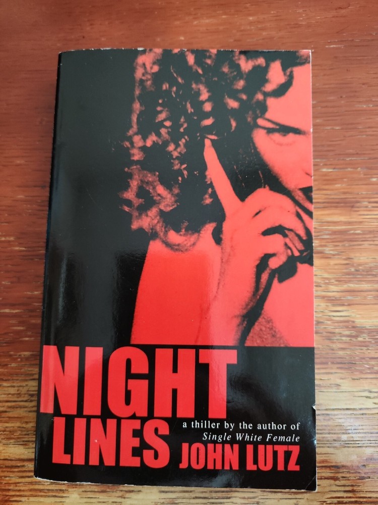 Nightlines by John Lutz 2004 Paperback Alo Nudger Series #2