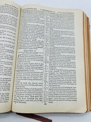THE HOLY BIBLE King James Version SELF-PRONOUNCING 1950s National Bible Press