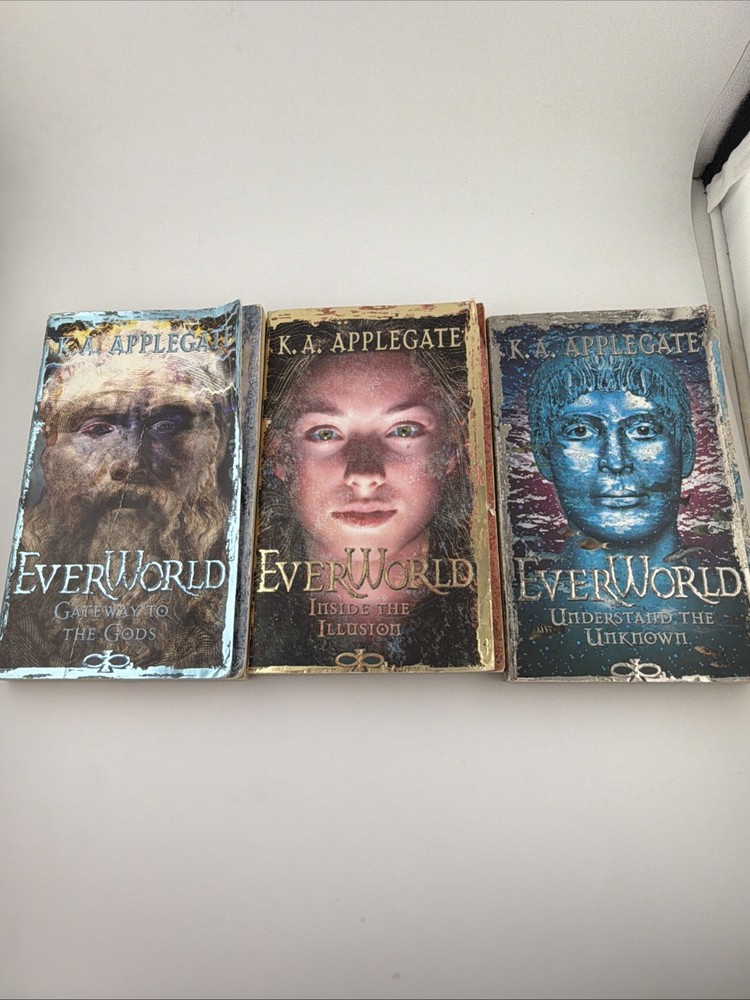 K.A. Applegate Everworld Books 7 9 & 10