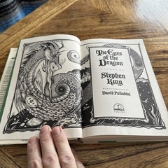 The Eyes Of The Dragon – Stephen King First Edition Penguin Fantasy Horror