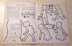 Vintage Children’s Activities for Home and School Magazine Easter 1940s Lot of 4