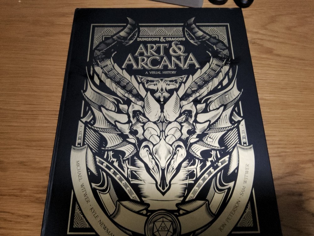 Dungeons and Dragons Art and Arcana Special Edition,: A Visual HistoryHardcover)