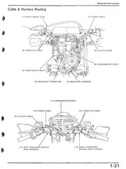 HONDA XR650L Motorcycle Service Manual – TOUGH WIRE BIND – PROTECTIVE COVERS