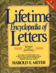 Lifetime Encyclopedia of Letters by Harold E. Meyer (2001, Hardcover)