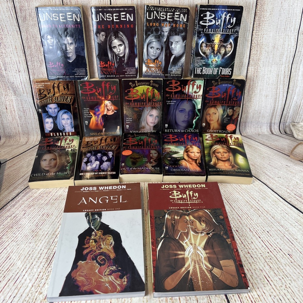 Buffy the Vampire Slayer x16 VTG 90s 00s Y2K Vampires Horror Books LOT Comic ￼