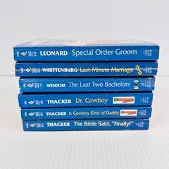 6x Harlequin American Romance PB Books/Novels – Multiple Titles/Authors