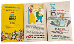 Dave Berg MAD Paperback Lot 3 Books Looks at USA People Things Signet