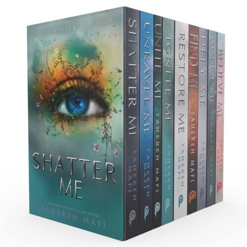 Shatter Me Series Collection 9 Books Box Set, Tahereh Mafi (Unite Me, Believe Me
