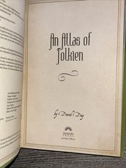 An Atlas of Tolkien David Day Illustrated Guide Flex Bound Faux Leather Hardcove