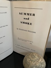 Summer and Smoke by Tennessee Williams 1948 FIRST EDITION $2.75 Price MYLAR VG++
