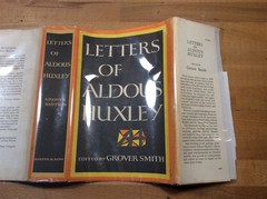 Letters of Aldous Huxley, Grover Smith, Hardcover 1st Edition