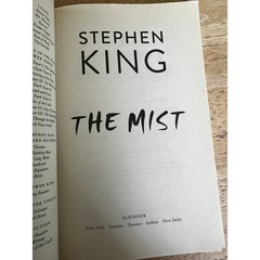 Stephen King The Mist Book 1st Scribner Trade Paperback Edition 2018
