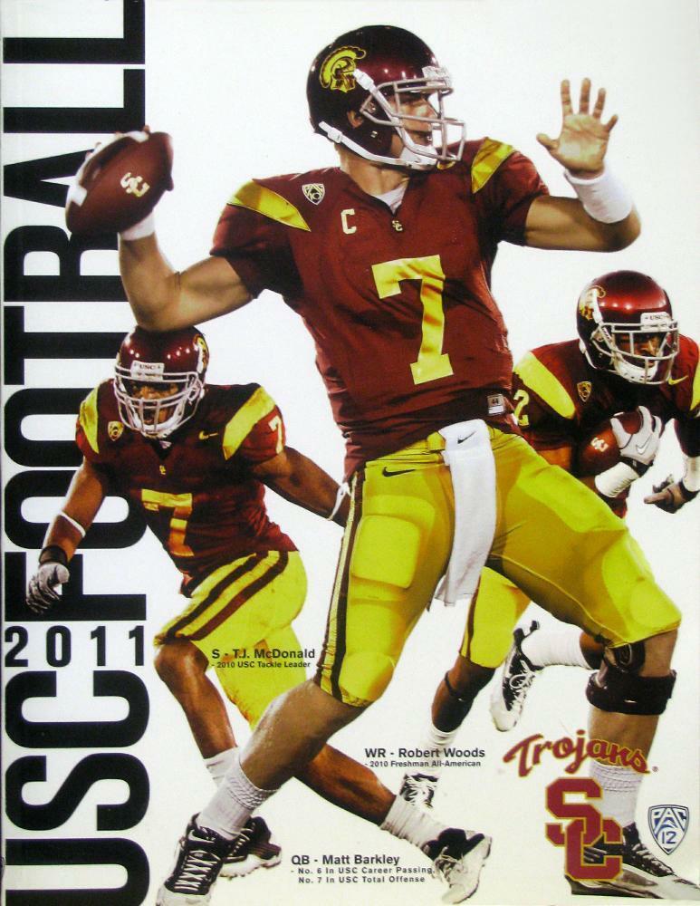 2011 University of Southern California Trojan Football Media Guide – 210 Pages