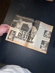 Inside Wrestling Magazine January 1979 Dusty Rhodes Cover NWA WWF WCCW Mid South