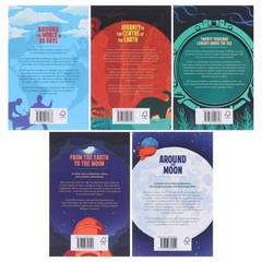 The Classic Jules Verne Collection 5 Books Box Set – Ages 14+ – Paperback