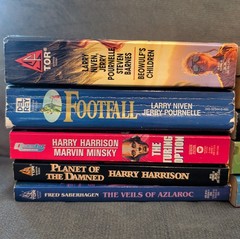 Large lot of 10 Mixed Vintage Fantasy Sci-fi Classic Books, Various Authors