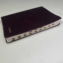 The Student Bible NIV Burgandy 1987 Zondervan Bonded Leather index