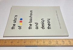 Bauhaus Book ABC’s Design Theory MCM Mid Century Modern Art Architecture Books