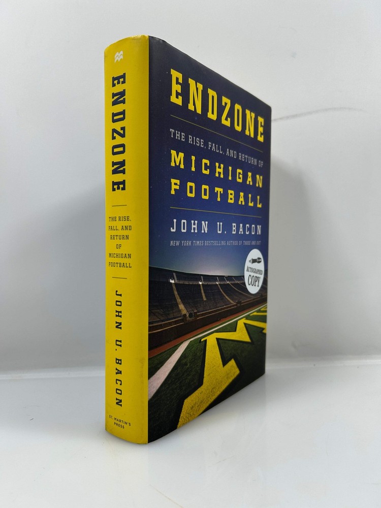 Endzone by John U. Bacon St. Martin’s Press*signed* 1st Ed 1995 HCDJ