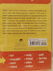 „Game Night” Games for The Entire Family Illustrated Instructions 11 Games NEW