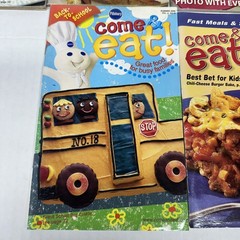 Betty Crocker & Pillsbury Cookbooks Lot Of 6 Mid 90s-Early 2000s Grilling Baking